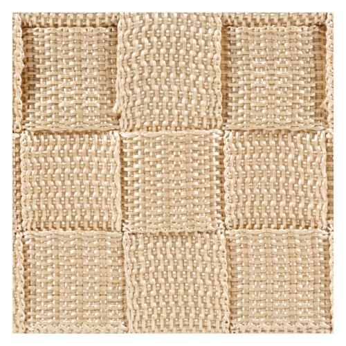  ORGANİZER 3 BÖLMELİ SEPET BEJ 25X21X8,5 CM