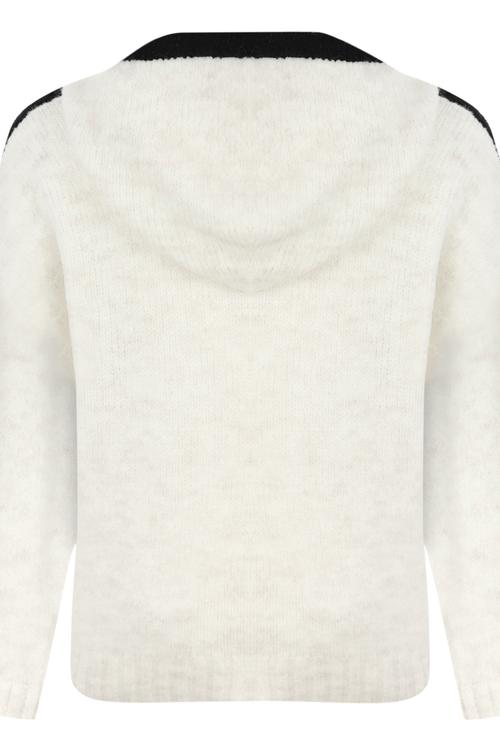  KAPÜŞONLU PELUŞ KAZAK