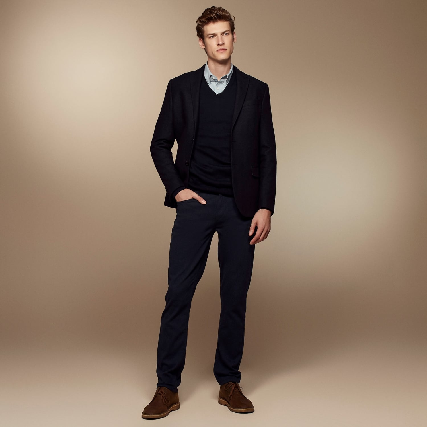 SLIM FIT YÜNLÜ BLAZER CEKET