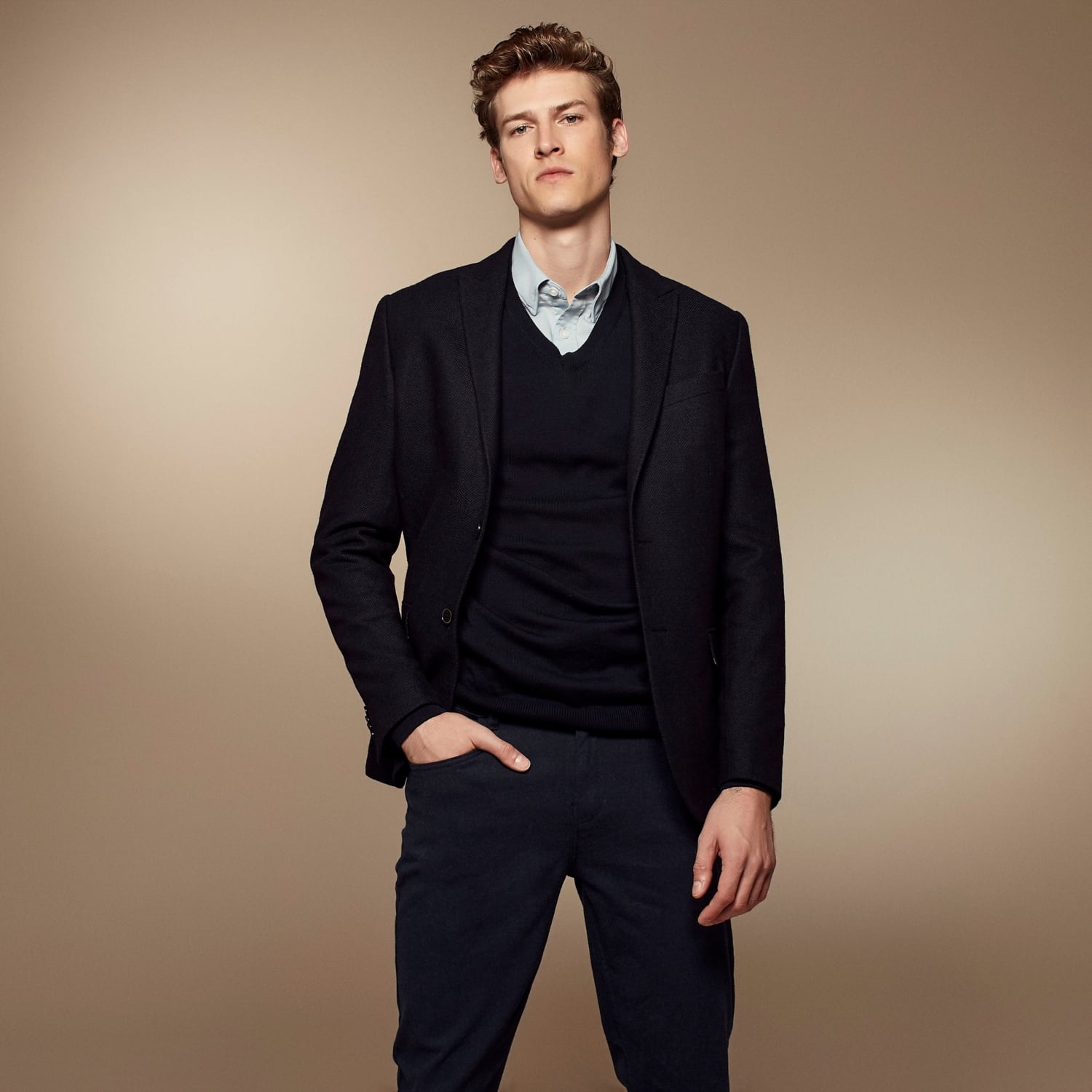 SLIM FIT YÜNLÜ BLAZER CEKET