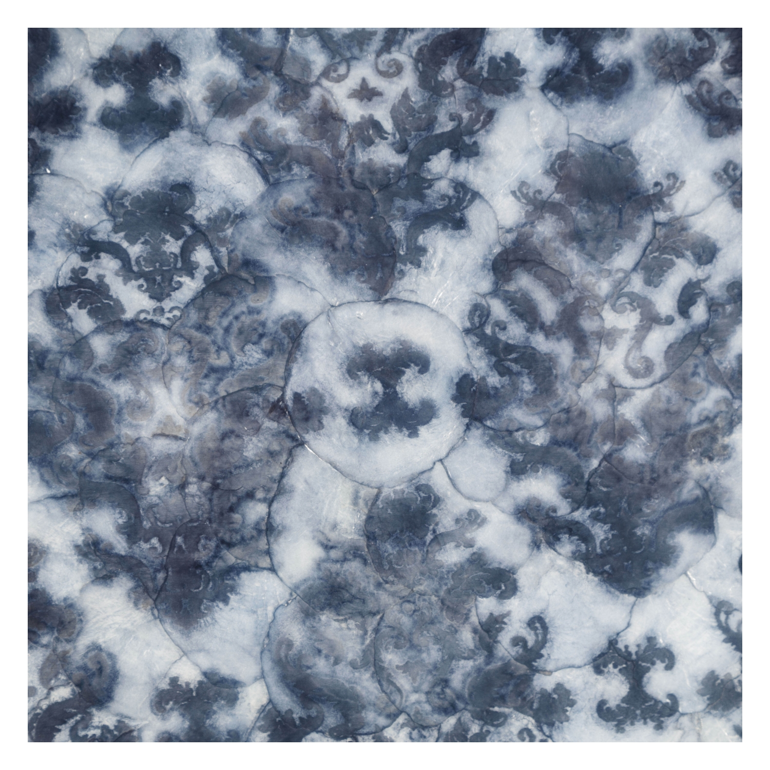 FLORA DAMASK BEYAZ PANO 56X6CM