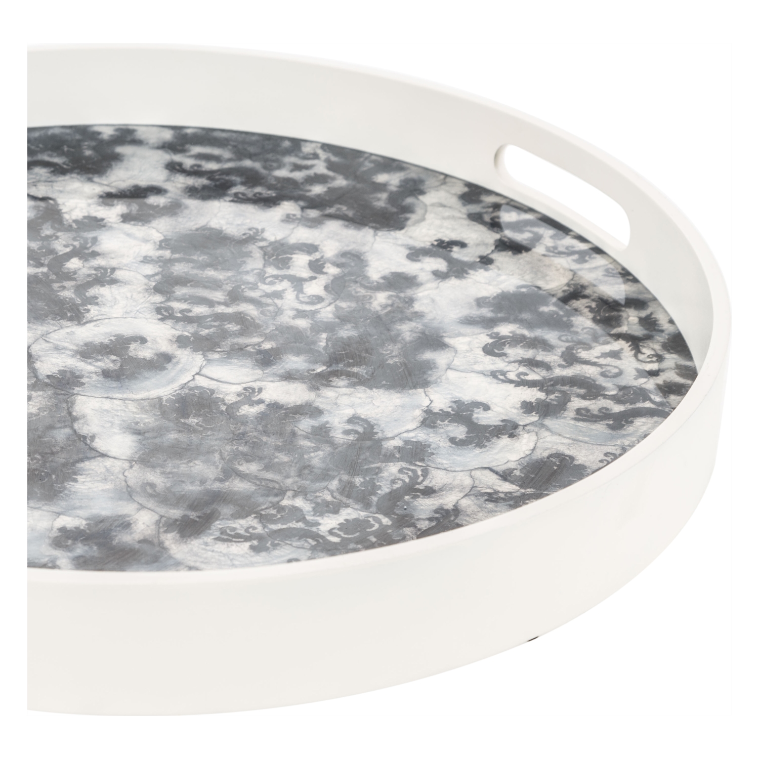 FLORA DAMASK BEYAZ PANO 56X6CM