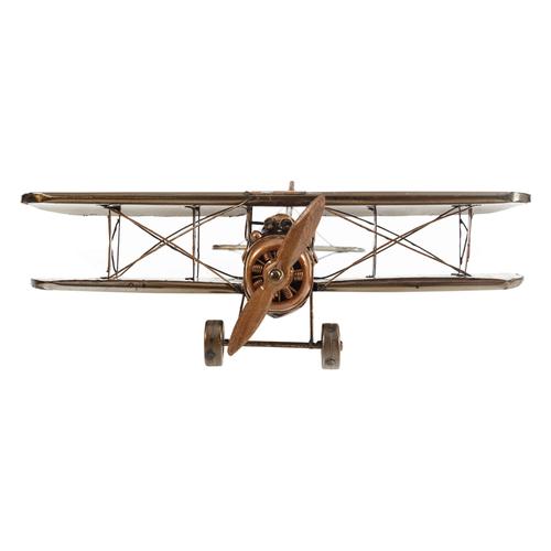  VINTAGE PLANE BİBLO 34CM