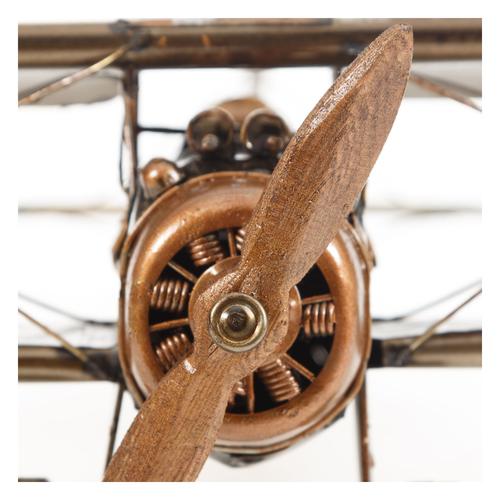  VINTAGE PLANE BİBLO 34CM