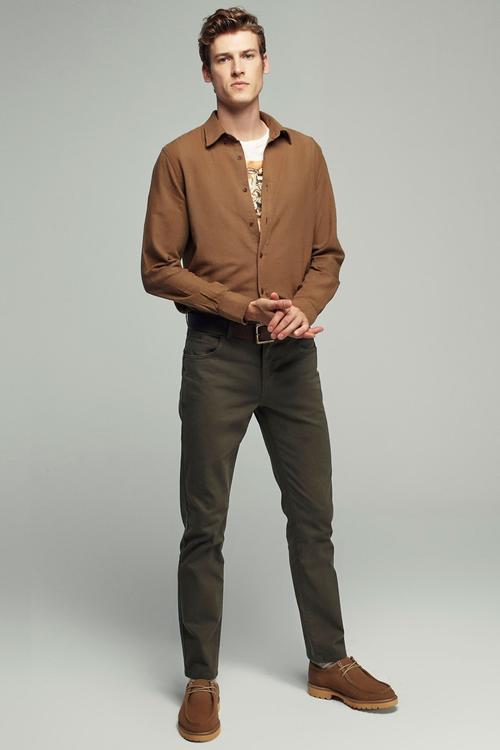  SLIM FIT PAMUK GÖMLEK