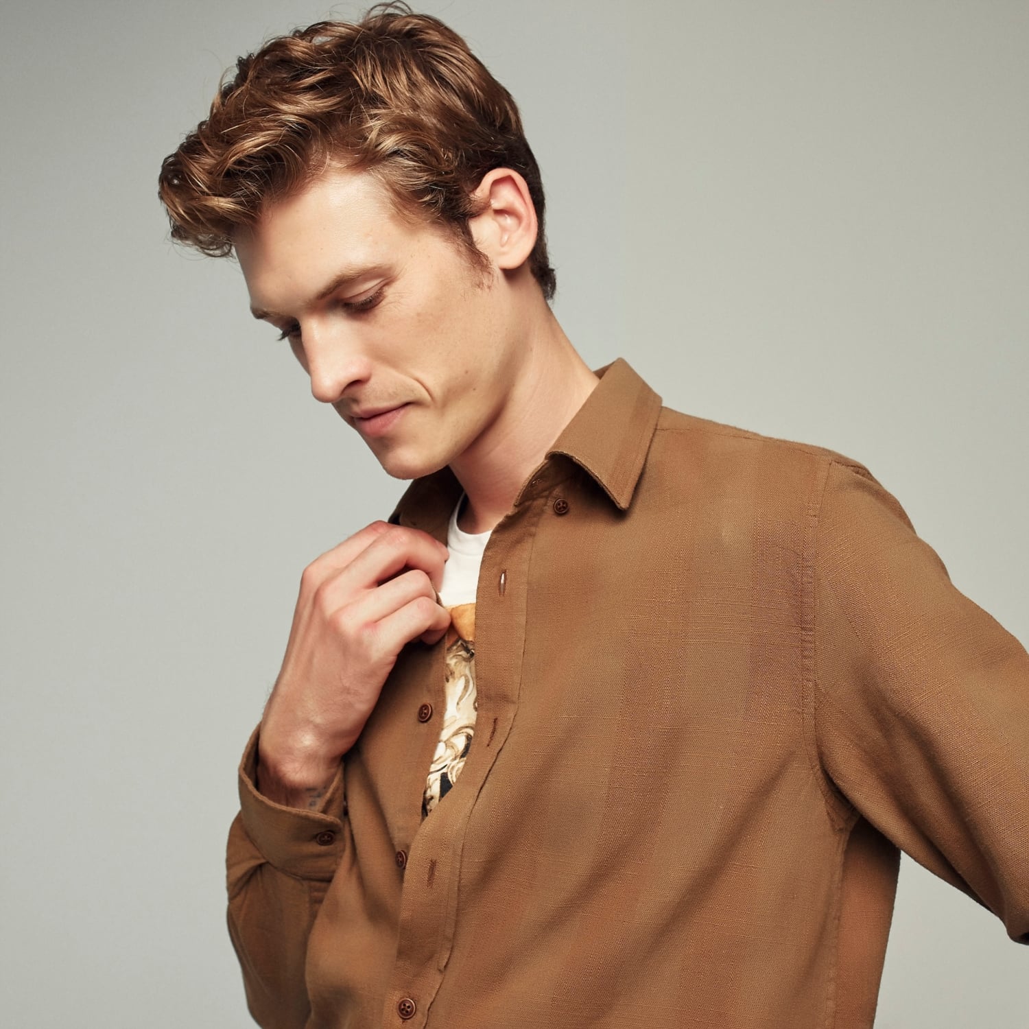 SLIM FIT PAMUK GÖMLEK