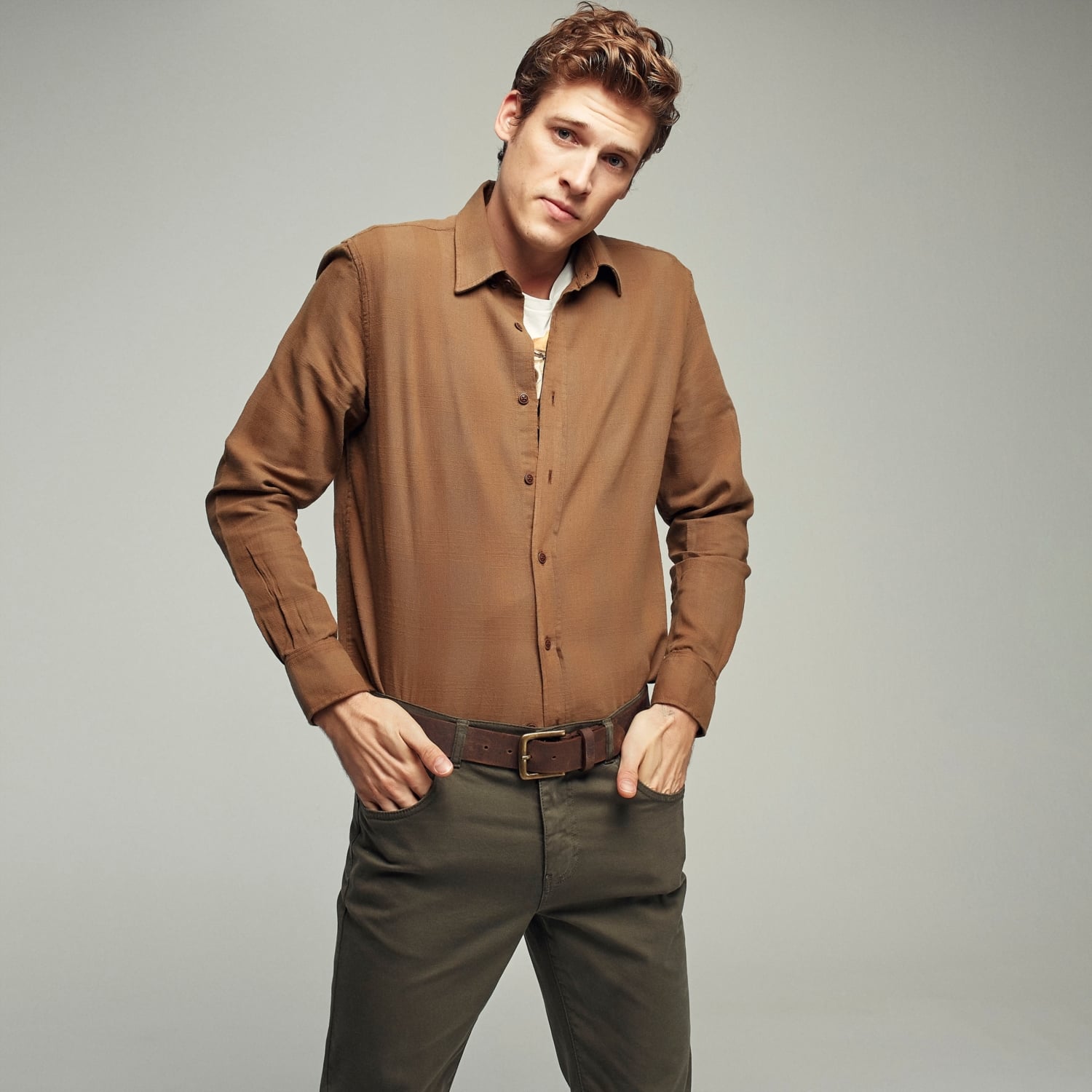 SLIM FIT PAMUK GÖMLEK