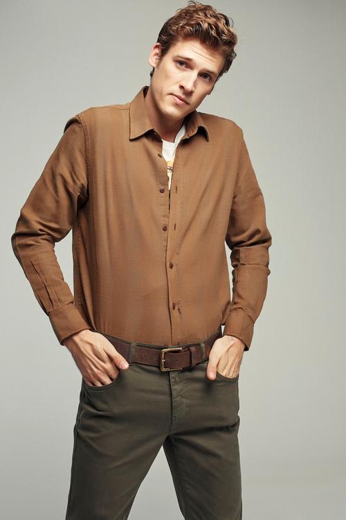  SLIM FIT PAMUK GÖMLEK