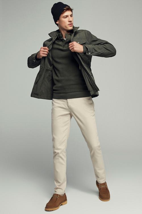  CEPLİ DİK YAKA MONT