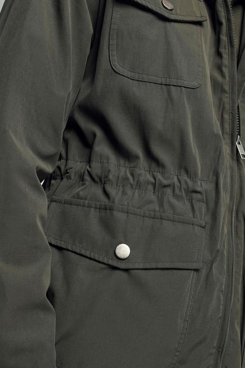  CEPLİ DİK YAKA MONT