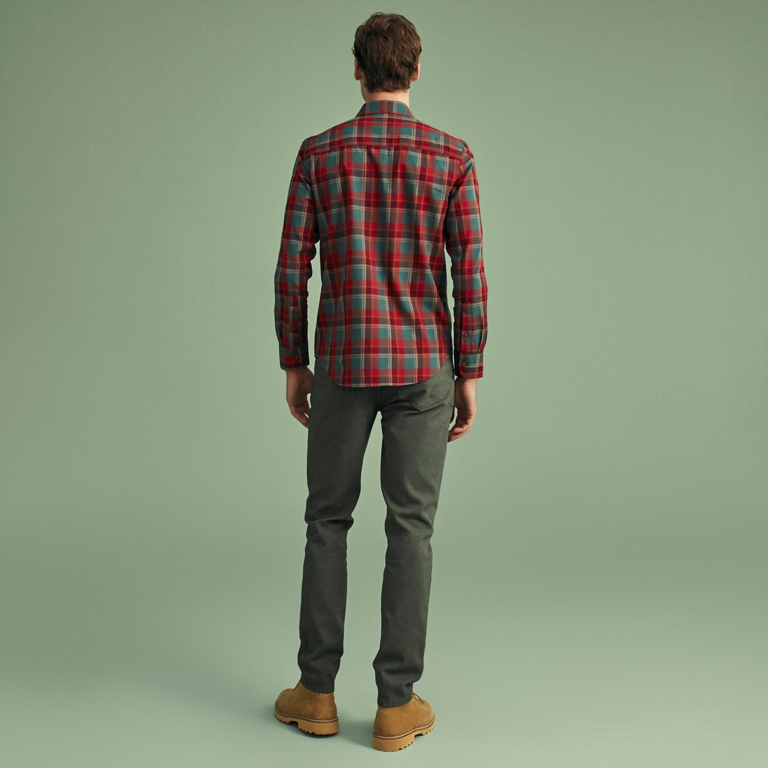 SLIM FIT PAMUKLU PANTOLON