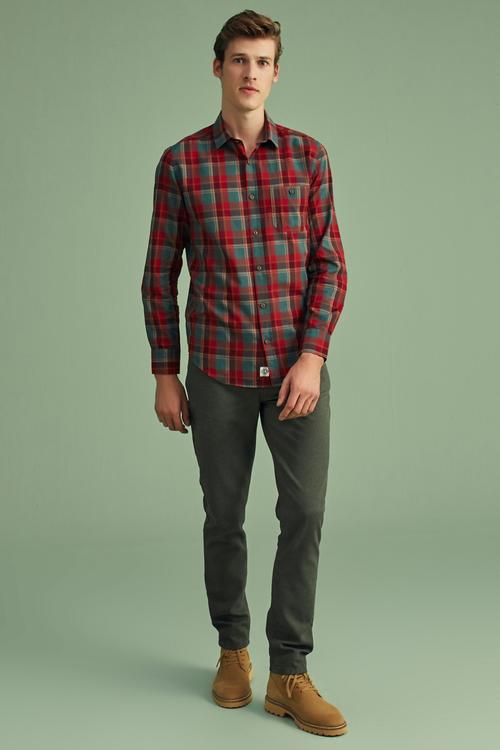  SLIM FIT PAMUKLU PANTOLON