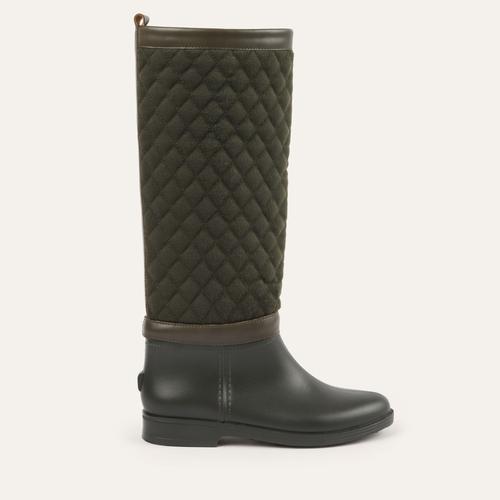  KEÇE DETAYLI YAĞMUR ÇİZMESİ