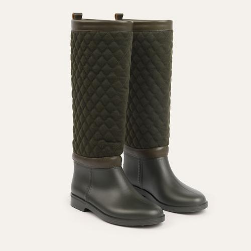  KEÇE DETAYLI YAĞMUR ÇİZMESİ