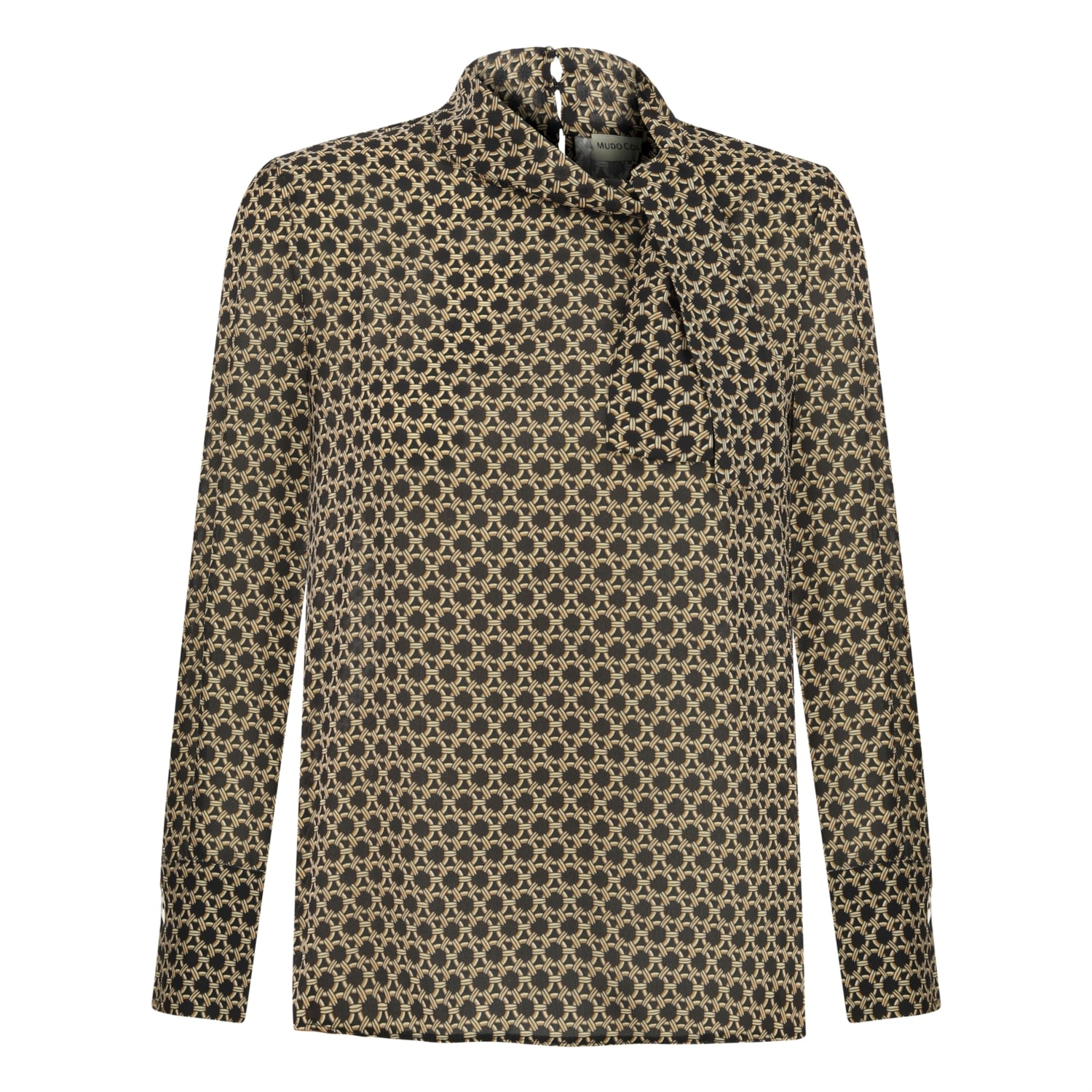 BOYUNDAN BAĞLAMALI BLUZ