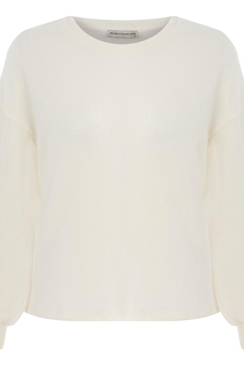  TÜL BALON KOLLU SWEATSHIRT