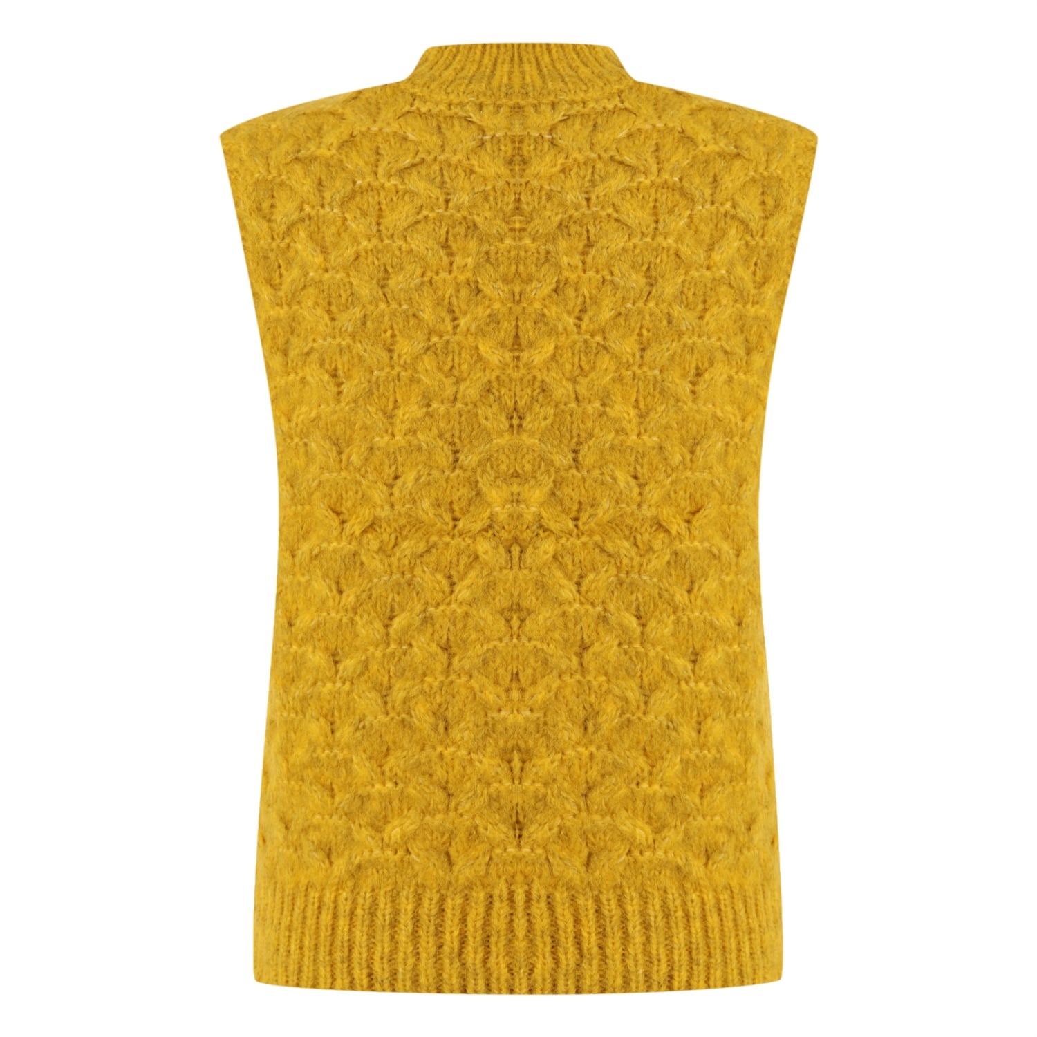 DİK YAKA TRİKO YELEK