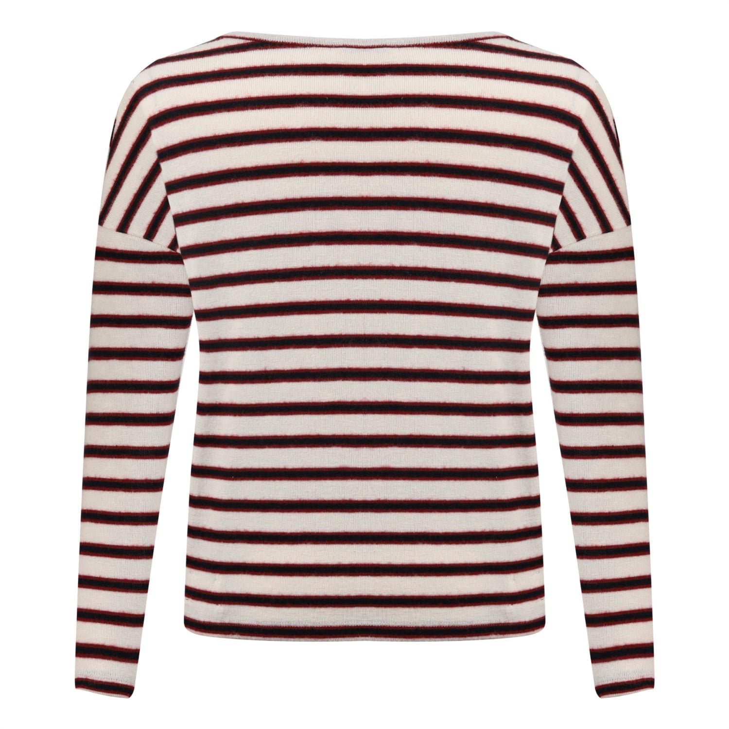 ÇİZGİLİ BİSİKLET YAKA SWEATSHIRT