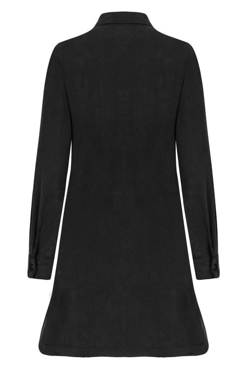  TENCEL TM MİNİ GÖMLEK ELBİSE