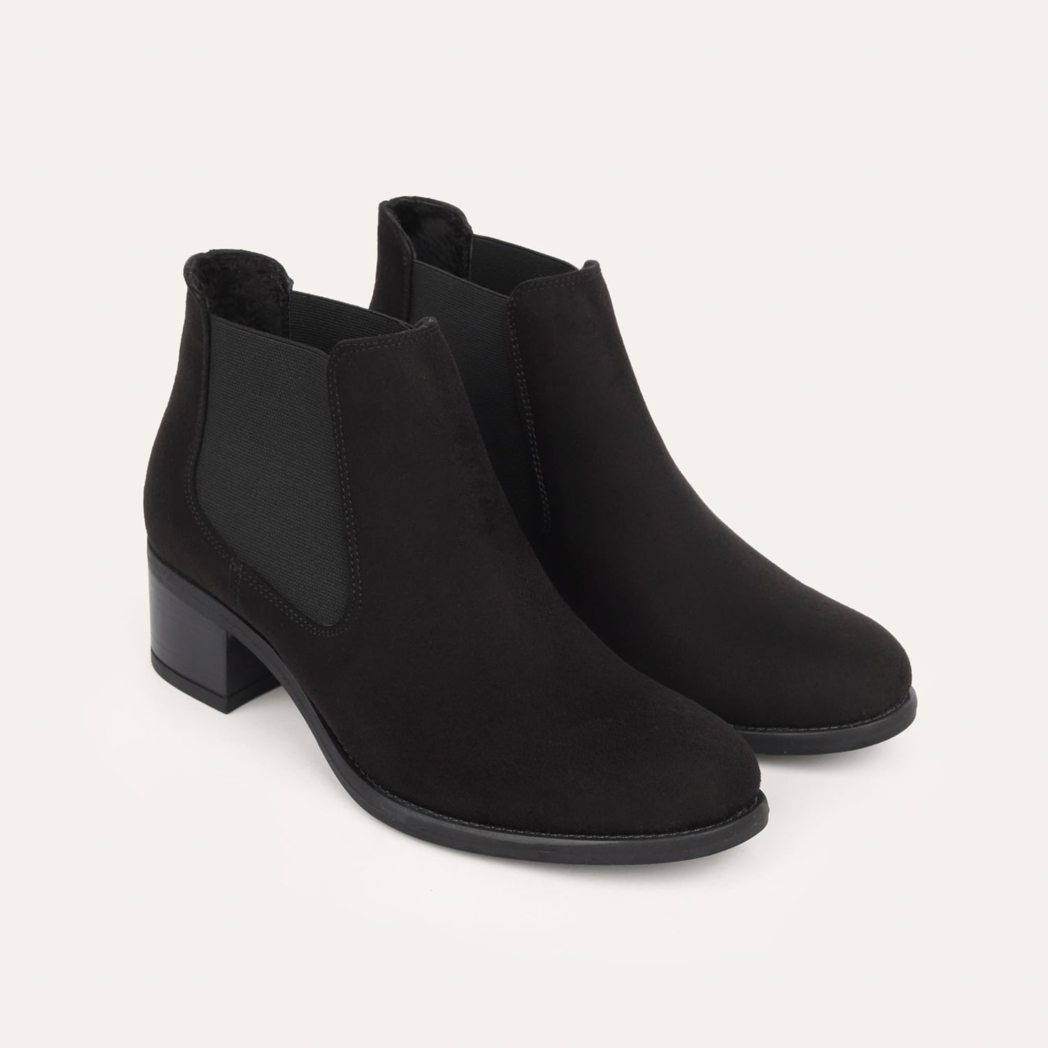 SÜET GÖRÜNÜMLÜ KISA BOT