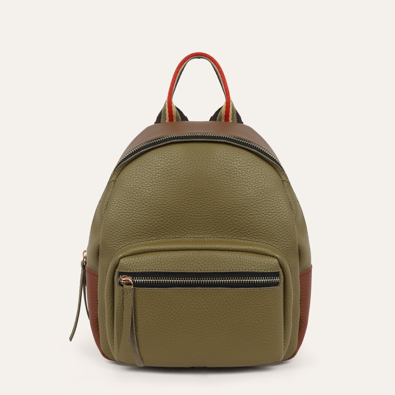 RENKLİ ŞERİT DETAYLI SIRT ÇANTASI