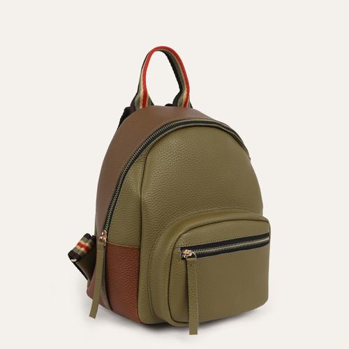  RENKLİ ŞERİT DETAYLI SIRT ÇANTASI