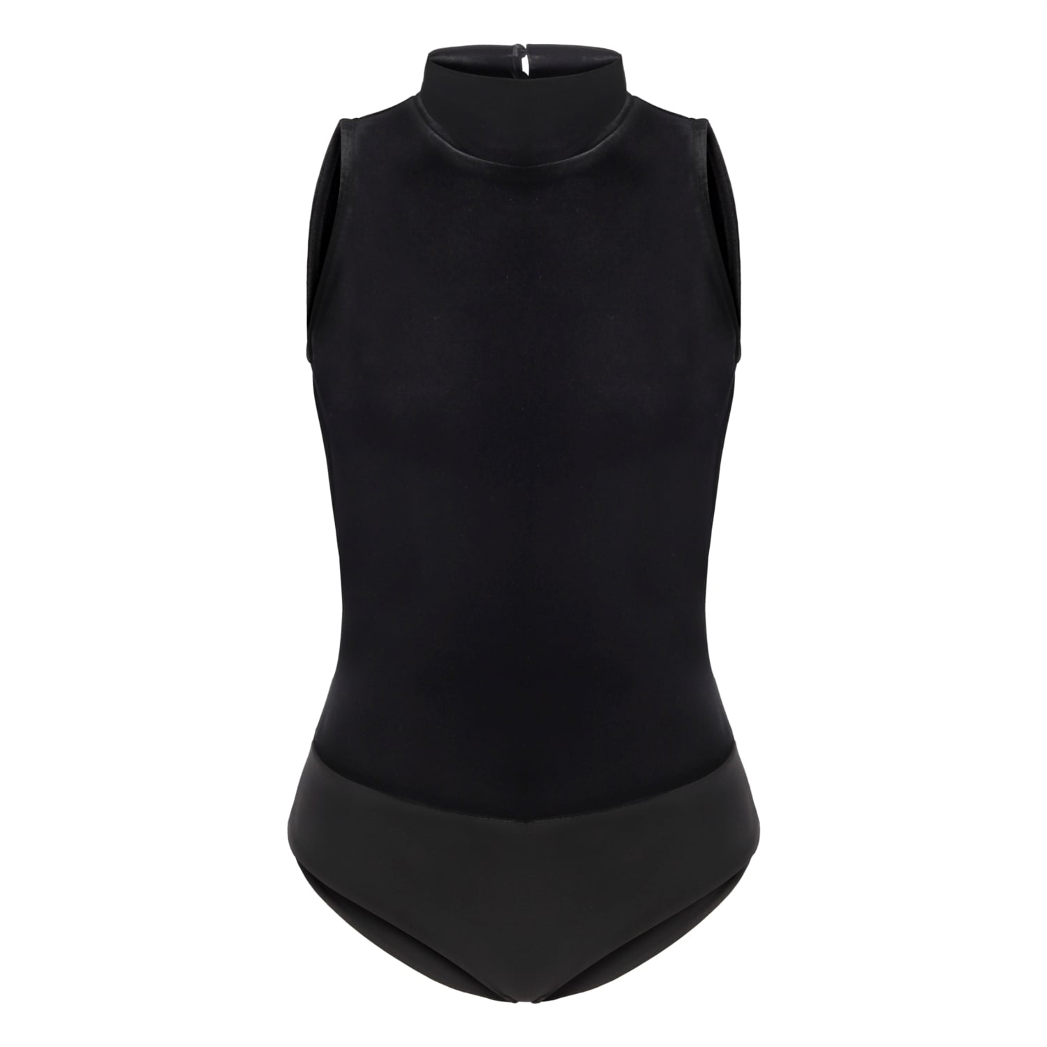 KADİFE DİK YAKA ÇITÇITLI BODY