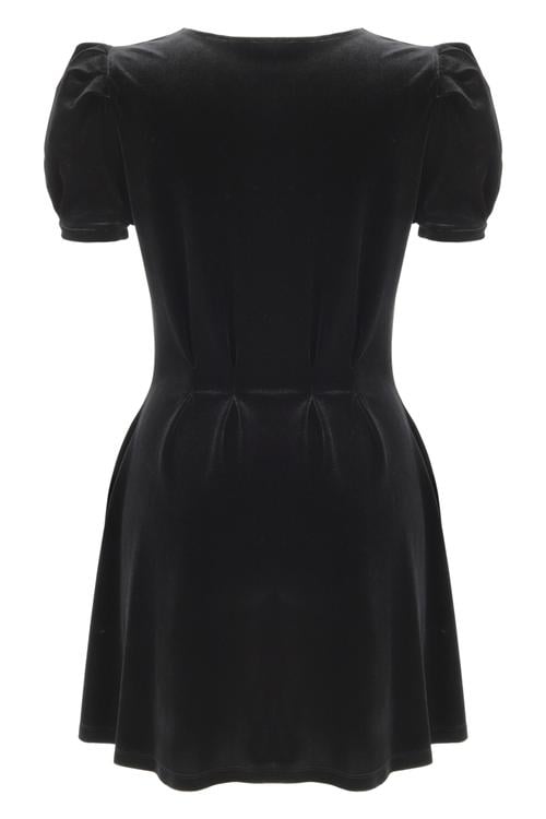  KADİFE MİNİ ELBİSE