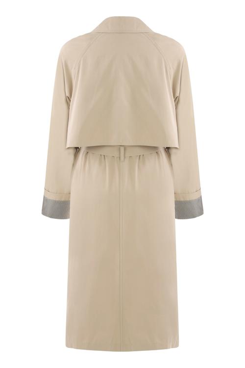  EKOSE ASTARLI UZUN TRENÇKOT