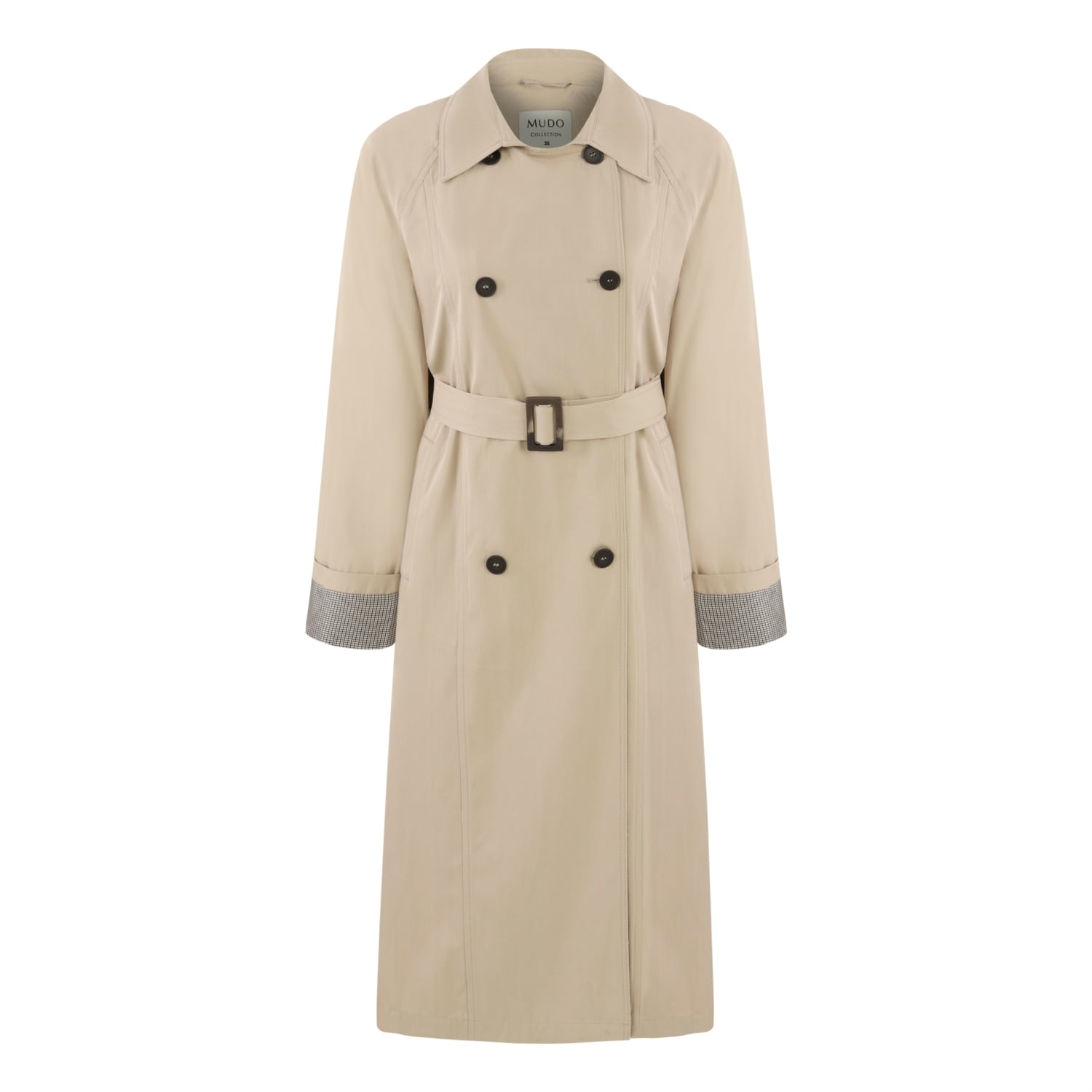 EKOSE ASTARLI UZUN TRENÇKOT