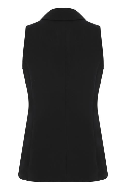  METAL DÜĞMELİ KRUVAZE YAKA YELEK