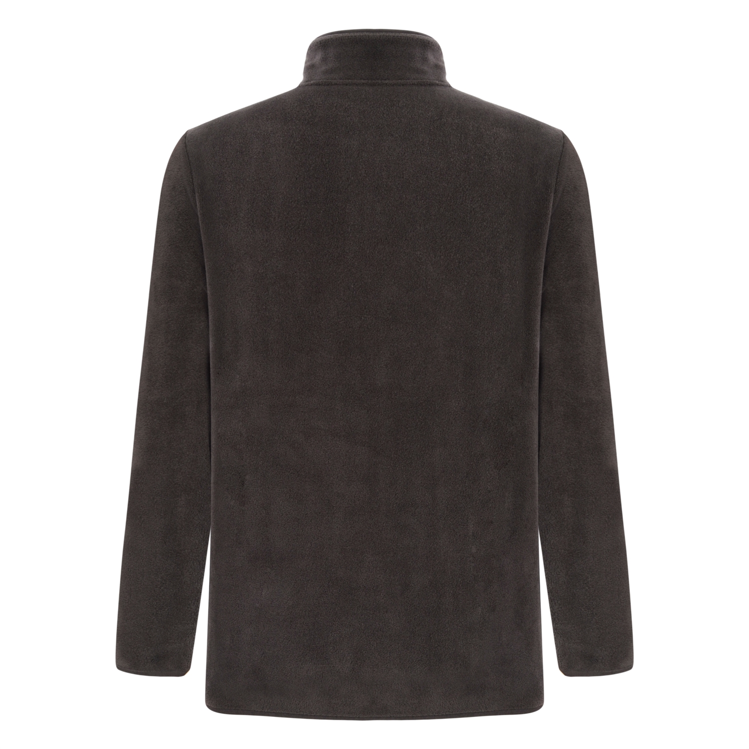 DİK YAKA FERMUARLI POLAR SWEATSHIRT