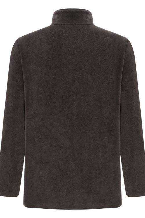  DİK YAKA FERMUARLI POLAR SWEATSHIRT