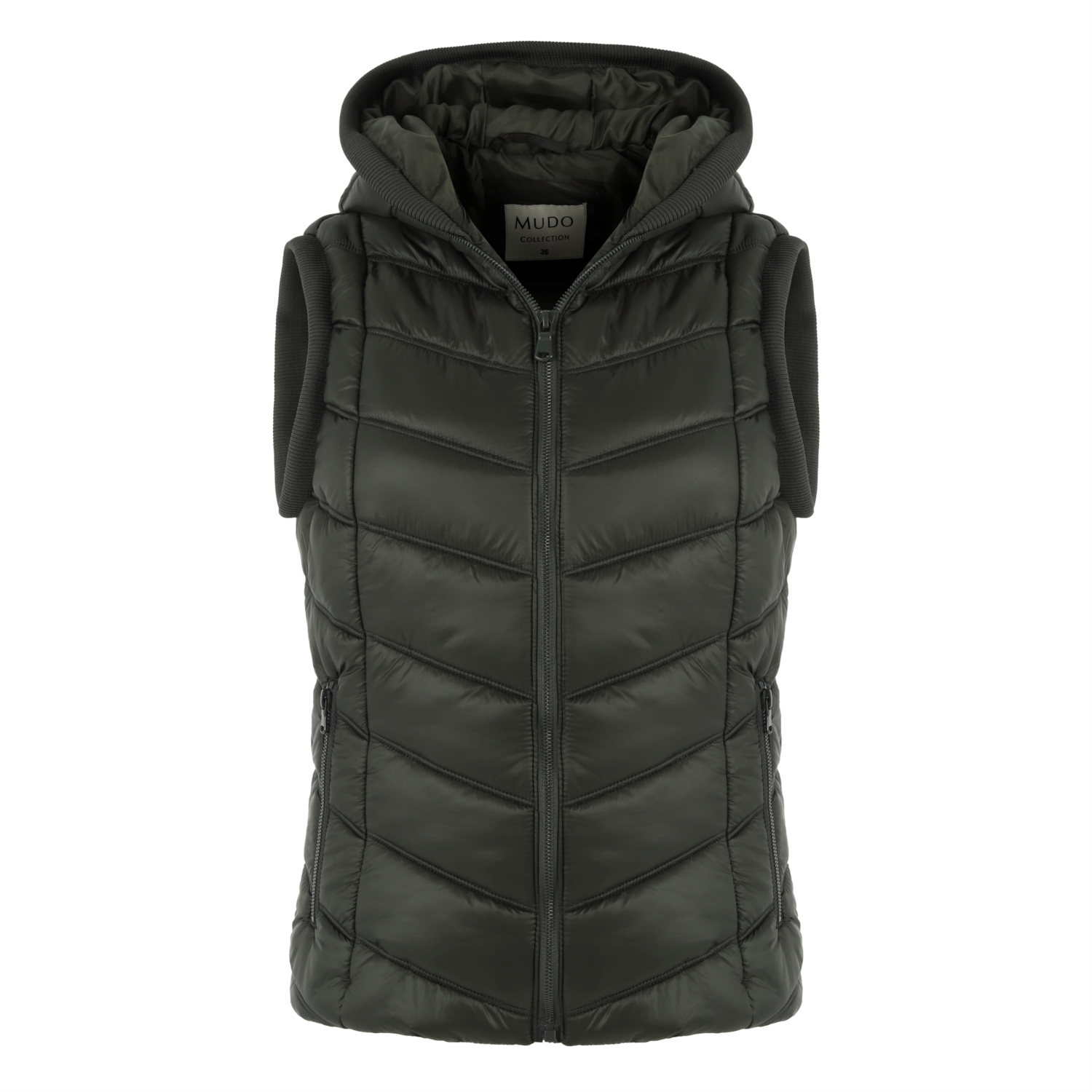 KAPÜŞONLU ŞİŞME YELEK