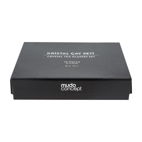  KRISTAL ETNIC ÇAY SETİ