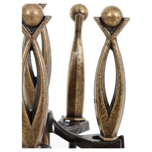  WORLD GOLD ŞÖMİNE AKSESUAR SETİ 80CM