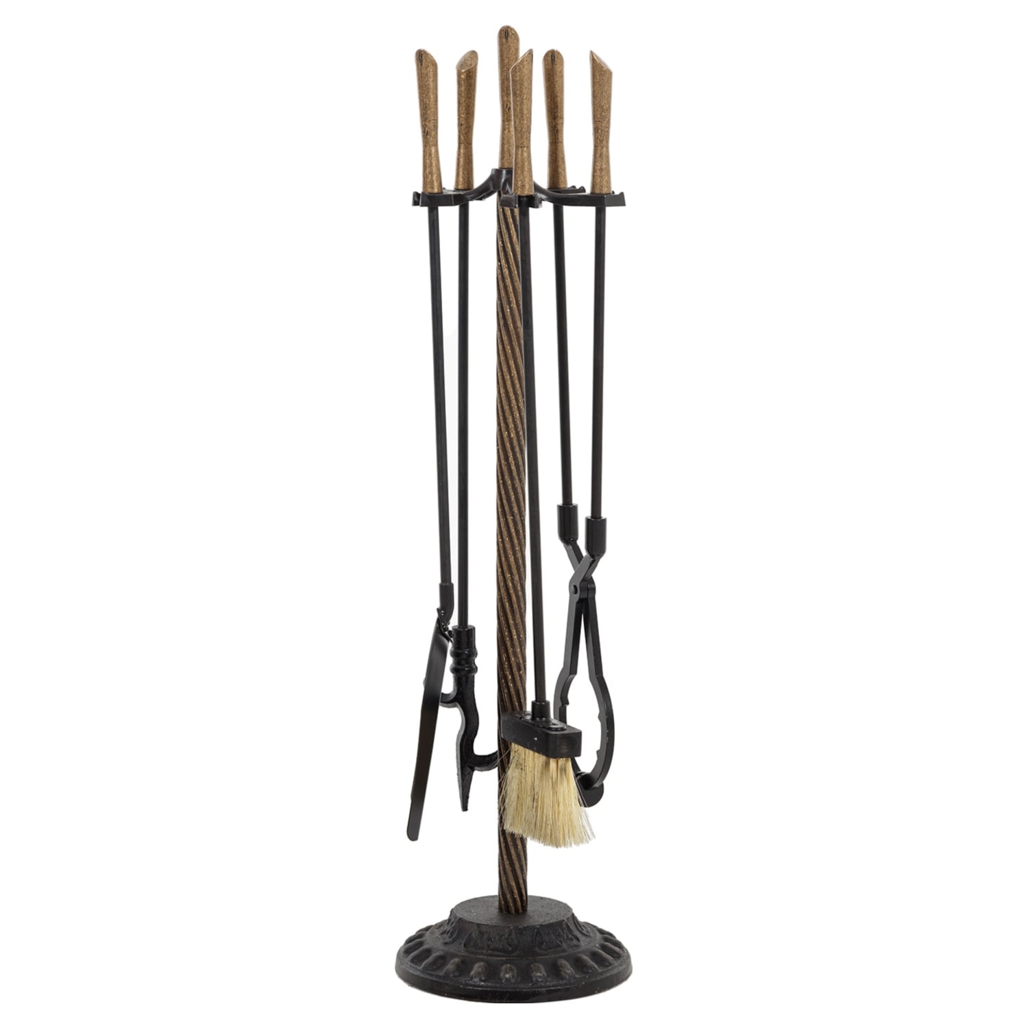 CLASSIC GOLD ŞÖMİNE AKSESUAR SETİ 80CM