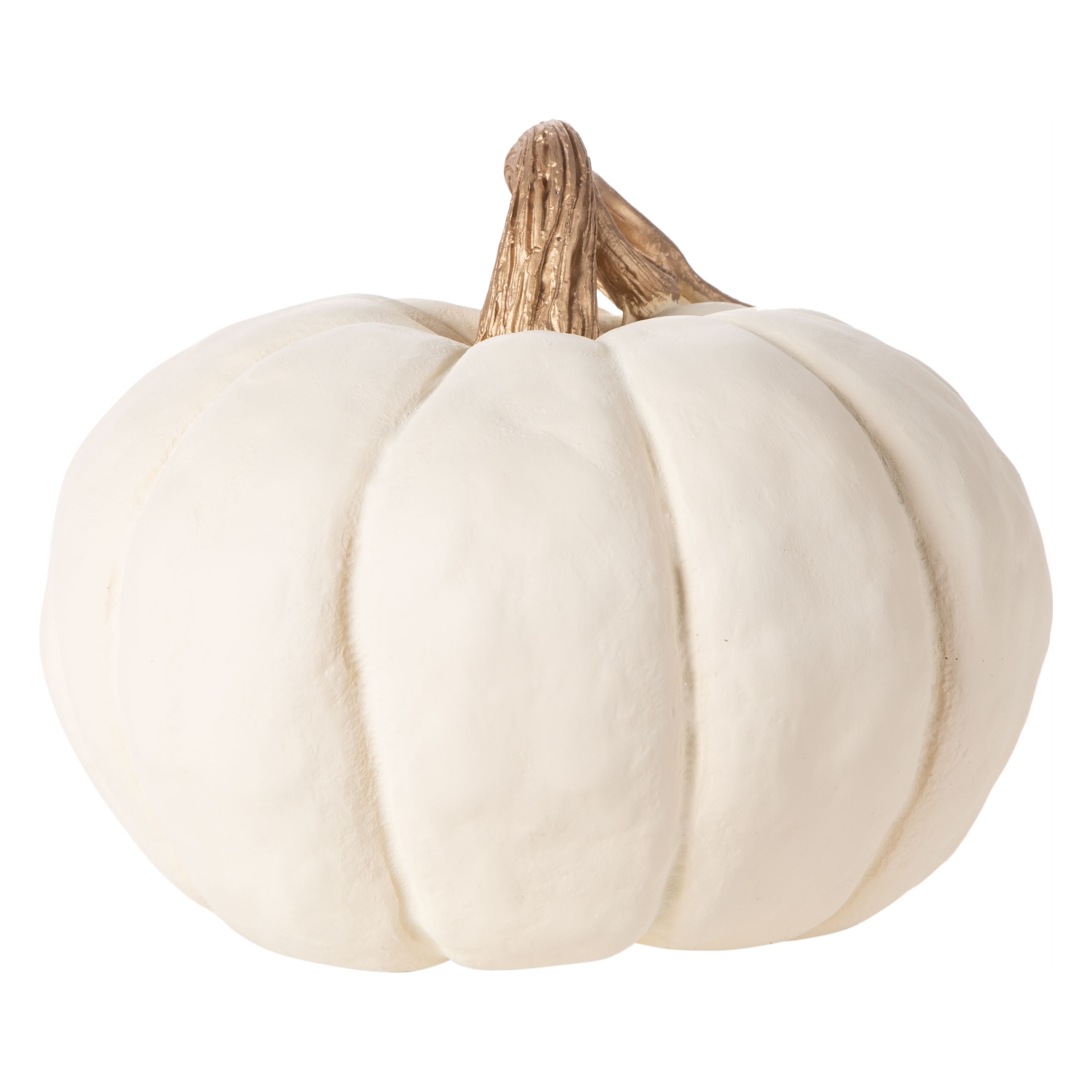 PUMPKIN BİBLO ORTA BEYAZ 18X18X15CM