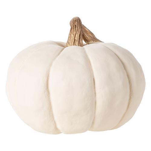  PUMPKIN BİBLO ORTA BEYAZ 18X18X15CM