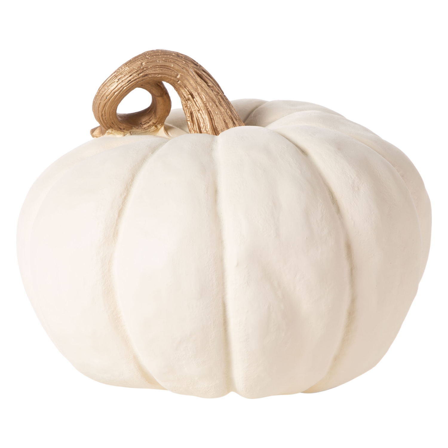 PUMPKIN BİBLO ORTA BEYAZ 18X18X15CM