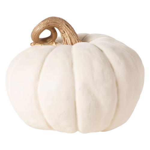  PUMPKIN BİBLO ORTA BEYAZ 18X18X15CM