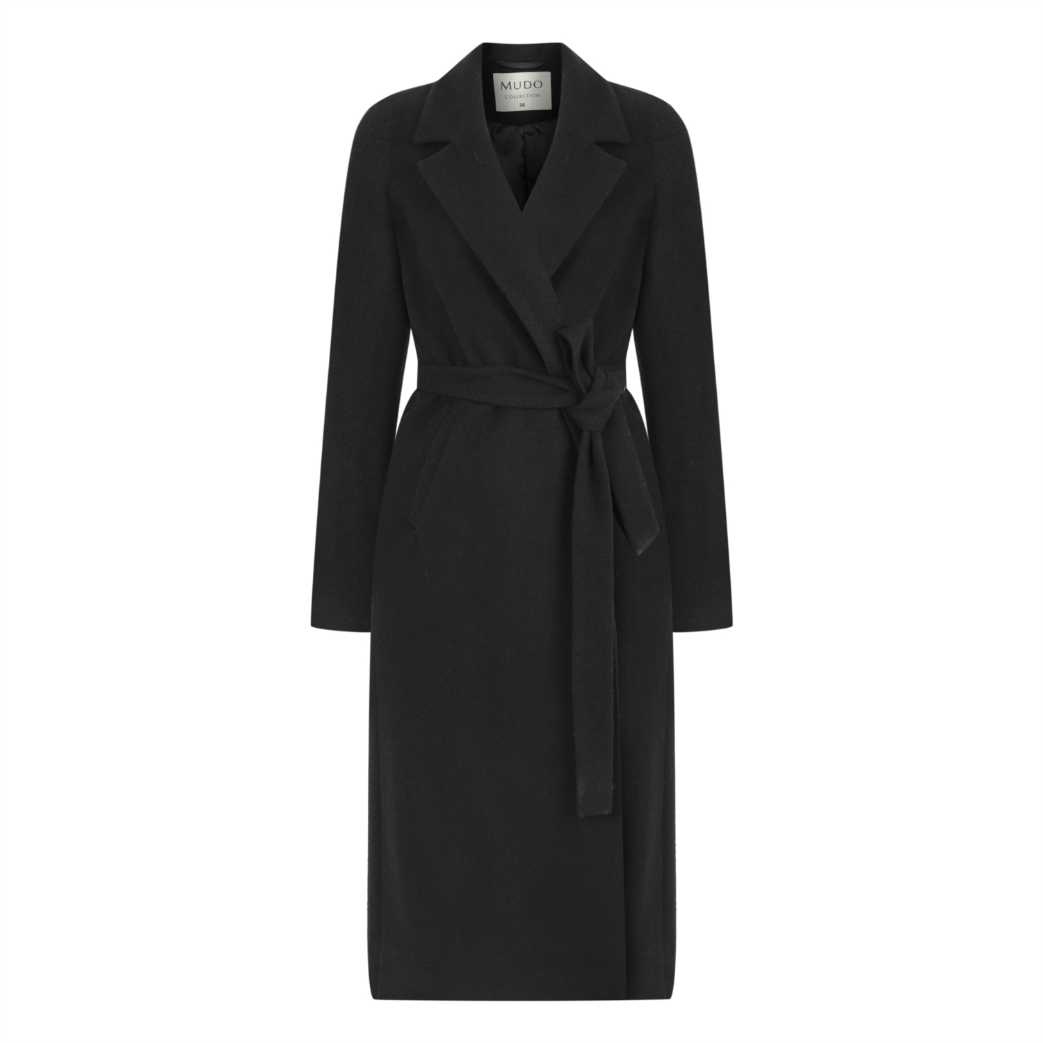 BELİNDEN KUŞAKLI UZUN KABAN