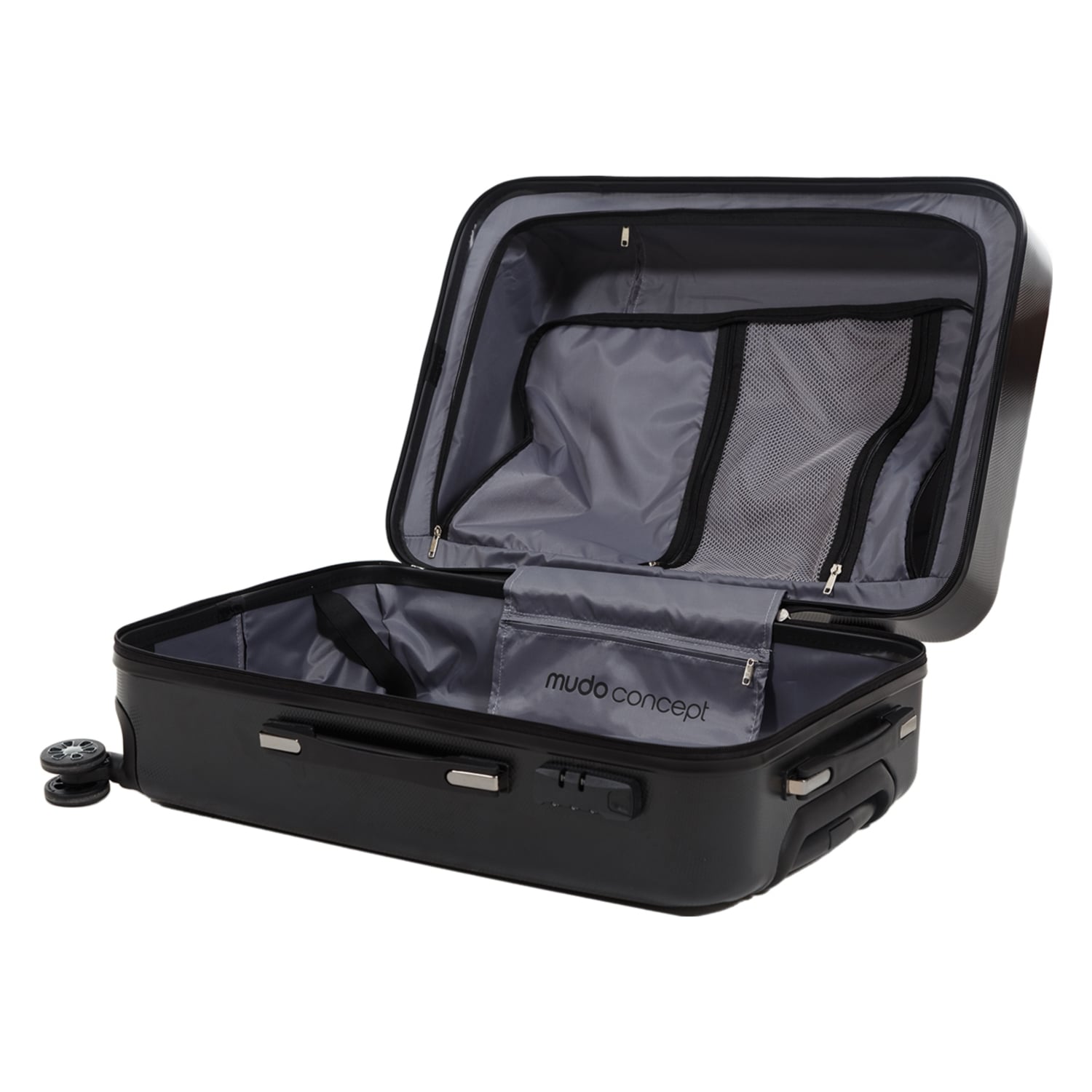 BAMBOO SİYAH BÜYÜK BOY VALİZ