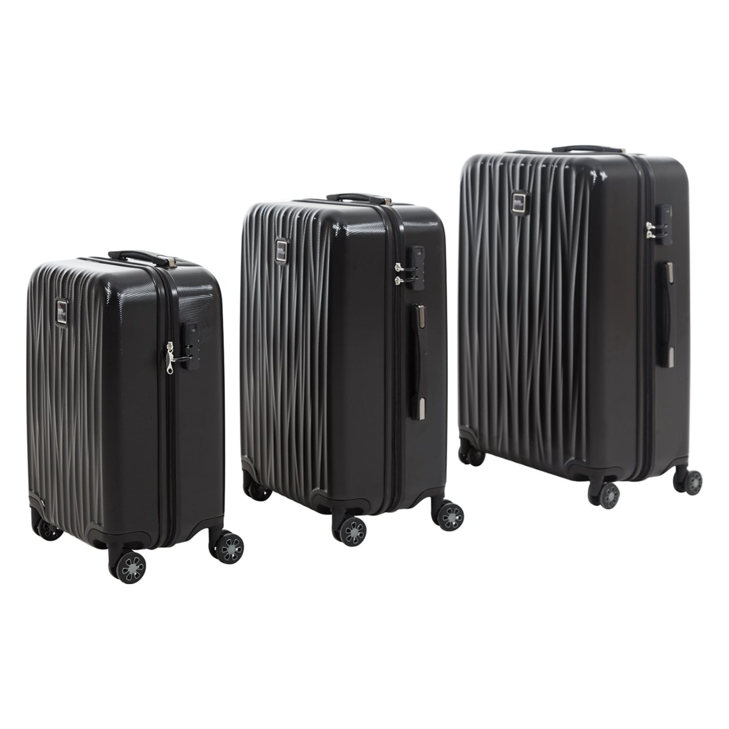 BAMBOO SİYAH BÜYÜK BOY VALİZ