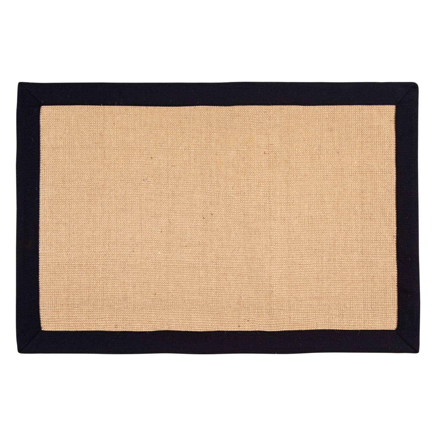 VISTA SİYAH 60X90 CM JUT PASPAS