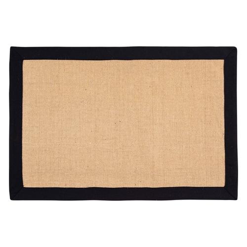  VISTA SİYAH 60X90 CM JUT PASPAS