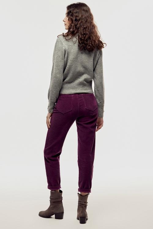  BİSİKLET YAKA İNCİLİ KAZAK