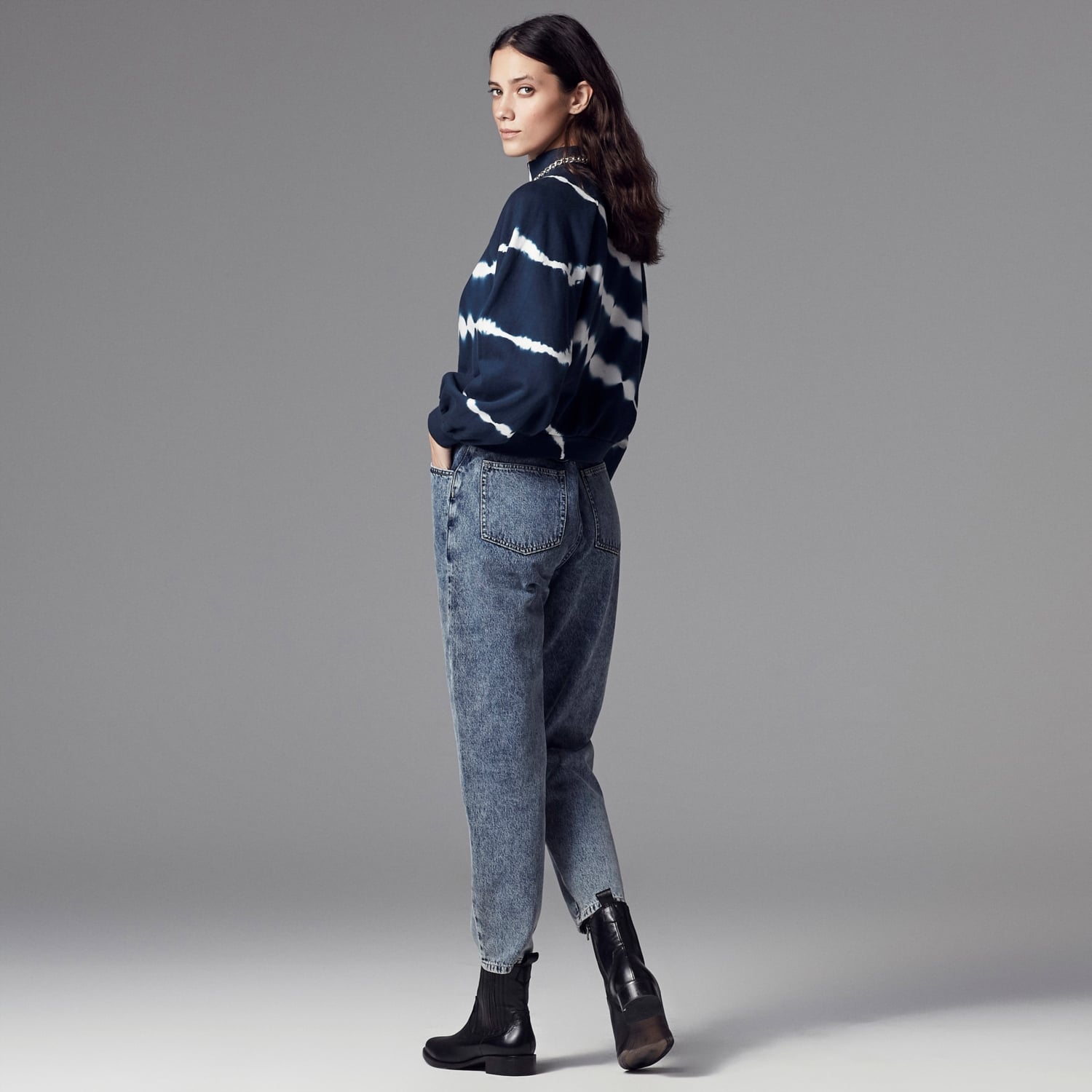 SLOUCHY JEAN PANTOLON