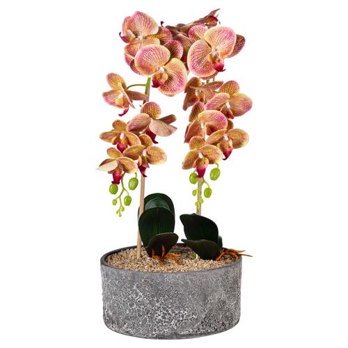  SAKSILI TURUNCU ORKİDE 27X70CM