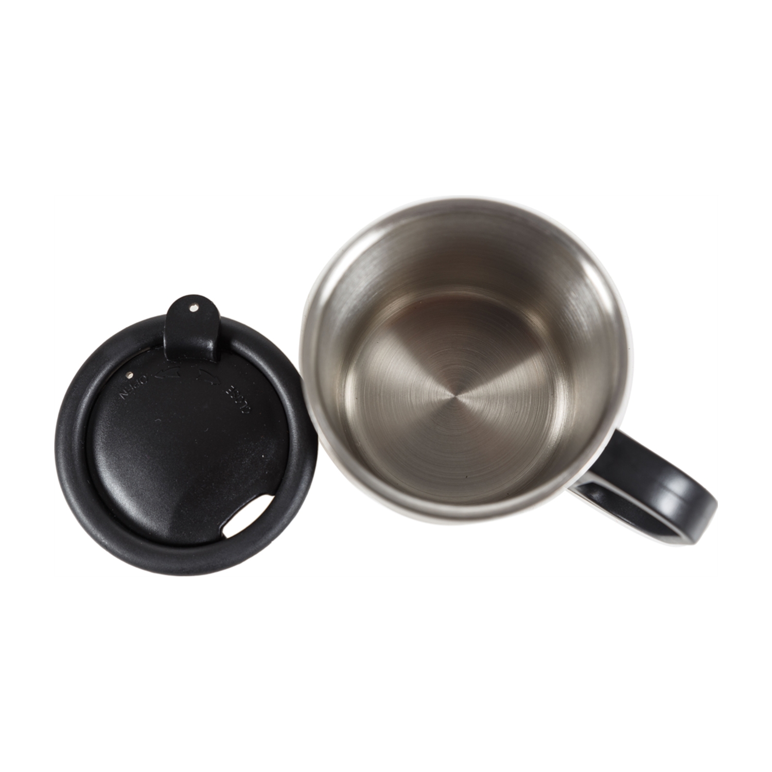 ÇELİK BARDAK 300 ML - SİYAH